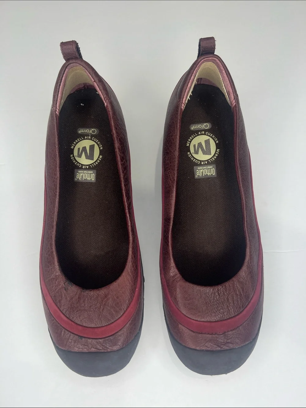 Merrell Women's Burgundy Slip-On Flats
